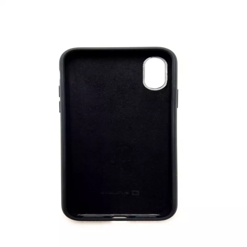 Evelatus Apple iPhone X/XS Funda de silicona Soft Touch Premium negra