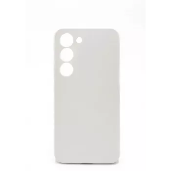 Evelatus Samsung Galaxy S23 Funda de silicona Soft Touch Premium blanca