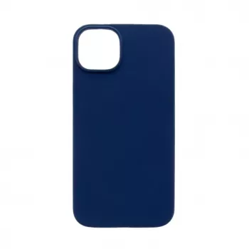 Evelatus Apple iPhone 14 Plus Funda de silicona Soft Touch MagSafe Premium azul medianoche