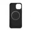 Evelatus Apple iPhone 14 Plus Funda de silicona Soft Touch MagSafe Premium negra