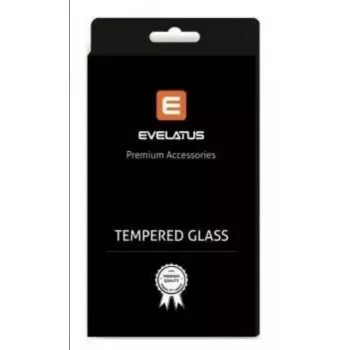 Evelatus Samsung Galaxy S23 Plus Protector de pantalla 2.5D Full Cover Japan Glue Glass antiestático