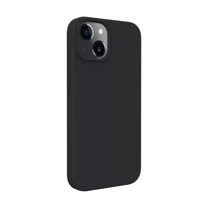 Evelatus Apple iPhone 14 / 13 Funda de silicona Soft Touch MagSafe Premium negra
