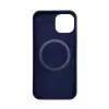 Evelatus Apple iPhone 14 Pro Max Funda de silicona Soft Touch MagSafe Premium azul medianoche
