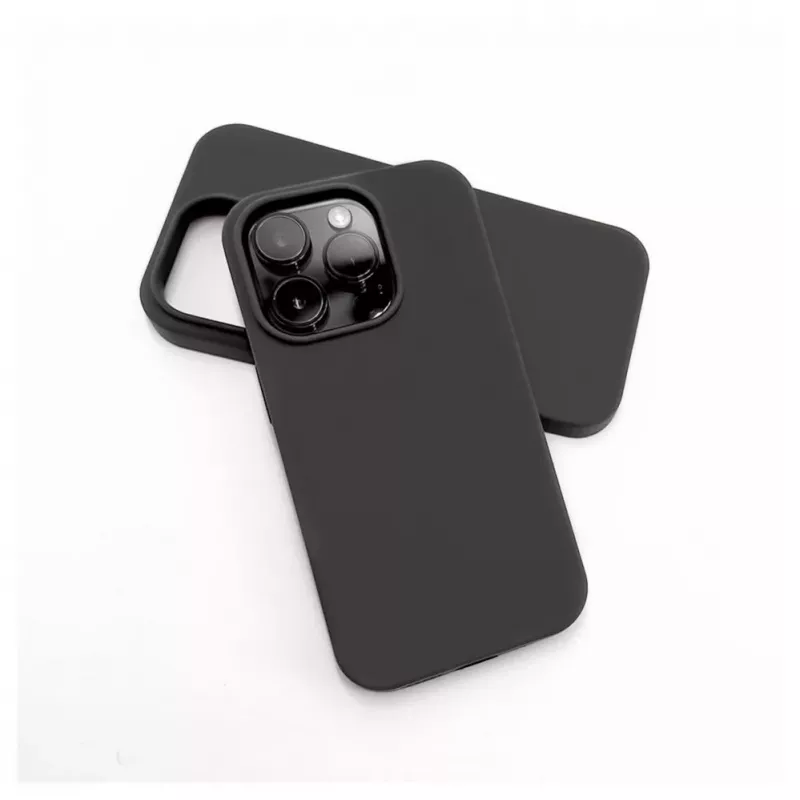 Evelatus Apple iPhone 14 Pro Max Funda de silicona Soft Touch MagSafe Premium negra