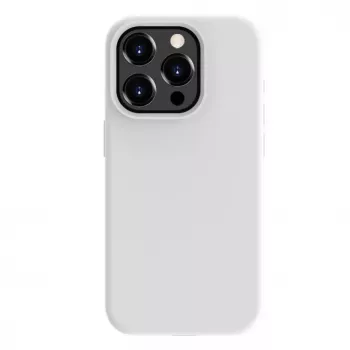 Evelatus Apple iPhone 14 Pro Max Funda de silicona Soft Touch MagSafe Premium blanca