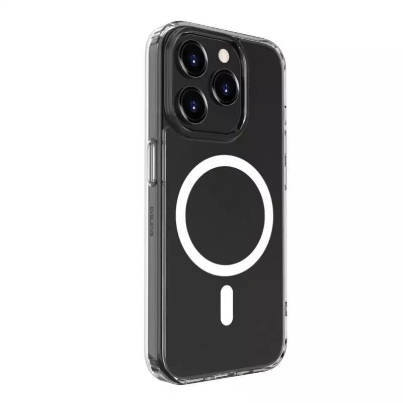 Evelatus Apple iPhone 14 Pro Max Funda transparente con MagSafe