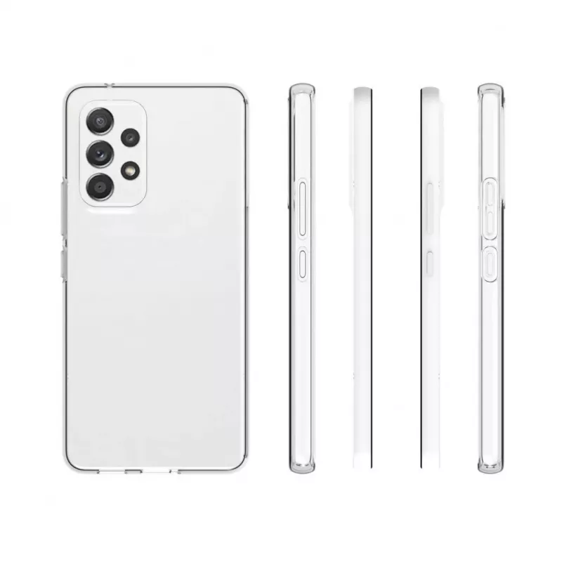 Evelatus Funda de silicona transparente para Samsung Galaxy A04s / A13 5G 1,5mm TPU