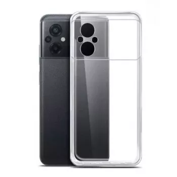 Evelatus Funda de silicona transparente para Xiaomi Poco M5 1,5mm TPU