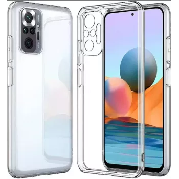 Evelatus Funda de silicona transparente para Xiaomi Redmi 11 Prime 5G 1,5mm TPU