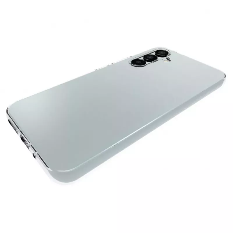 Evelatus Funda de silicona transparente para Samsung Galaxy S23 Plus 1,5mm TPU