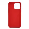 Evelatus Funda de silicona Premium Soft Touch para Apple iPhone 14 Pro Max 6,7 roja