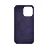 Evelatus Funda de silicona Premium MagSafe Soft Touch para Apple iPhone 13 Pro Max azul medianoche