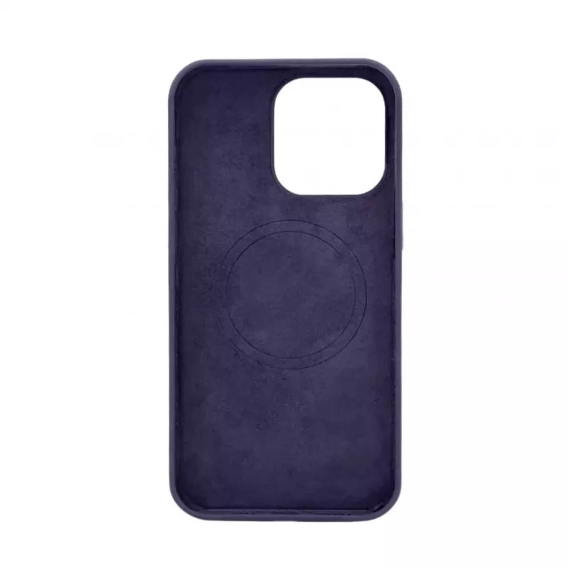 Evelatus Funda de silicona Premium MagSafe Soft Touch para Apple iPhone 12 Pro Max azul medianoche