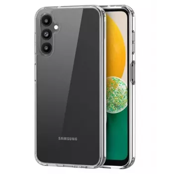 Evelatus Funda de silicona transparente para Samsung Galaxy A14 1,5mm TPU