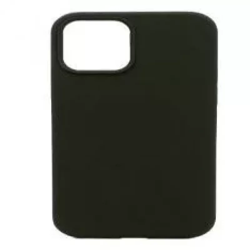 Evelatus Funda de silicona Premium MagSafe Soft Touch para Apple iPhone 12 Pro verde oscuro