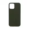 Evelatus Funda de silicona Premium MagSafe Soft Touch para Apple iPhone 12 Pro verde oscuro