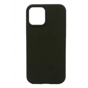 Evelatus Funda de silicona Premium MagSafe Soft Touch para Apple iPhone 12 Pro verde oscuro