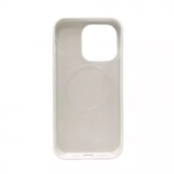 Evelatus Funda de silicona Premium MagSafe Soft Touch para Apple iPhone 13 Pro Max blanca