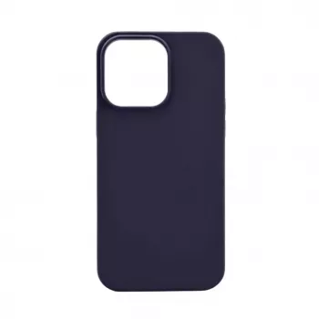 Evelatus Funda de silicona Premium MagSafe Soft Touch para Apple iPhone 14 Pro Max azul medianoche