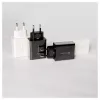 Evelatus Cargador de viaje pared EU 3 puertos 32W USB-C / USB-A2 ETC06 negro