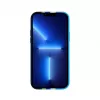 Evelatus Funda de silicona para Apple iPhone 13 Pro Max multicolor azul