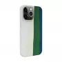 Evelatus Funda de silicona para Apple iPhone 14 Pro multicolor verde
