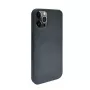 iLike Funda de silicona y plástico Eco Print Design para Apple iPhone 12 / 12 Pro negra
