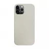 iLike Funda de silicona Eco Print Design para Apple iPhone 12 Pro Max blanca