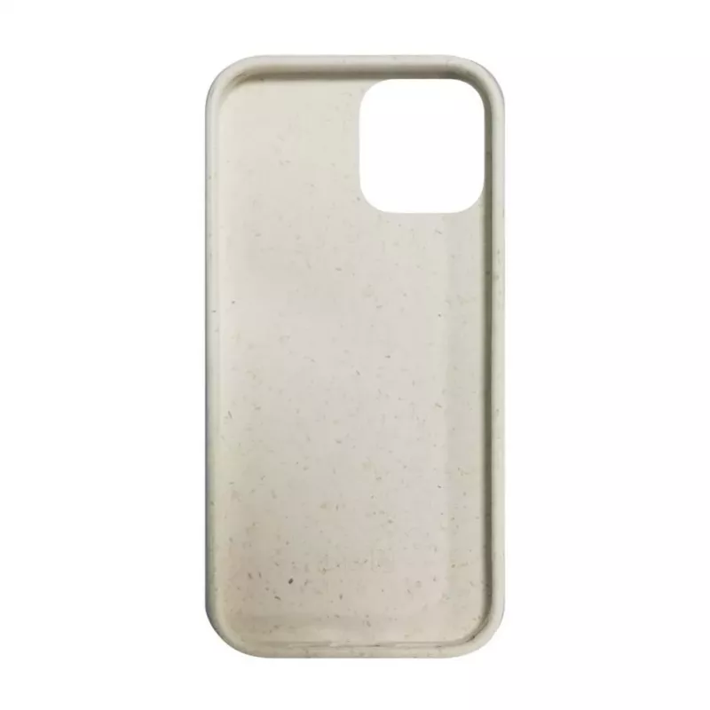 iLike Funda de silicona Eco Print Design para Apple iPhone 12 Pro Max blanca