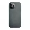 iLike Funda de silicona y plástico Eco Print Design para Apple iPhone 12 Pro Max negra