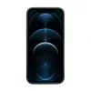 iLike Funda de silicona y plástico Eco Print Design para Apple iPhone 12 Pro Max negra