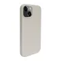 iLike Funda de silicona y plástico Eco Print Design para Apple iPhone 13 blanca