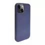 iLike Funda de silicona y plástico Eco Print Design para Apple iPhone 13 azul