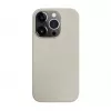 iLike Funda de silicona y plástico Eco Print Design para Apple iPhone 13 Pro blanca