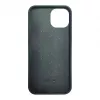 iLike Funda de silicona y plástico Eco Print Design para Apple iPhone 14 negra