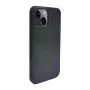 iLike Funda de silicona y plástico Eco Print Design para Apple iPhone 14 negra