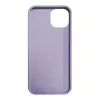 iLike Funda de silicona y plástico Eco Print Design flor para Apple iPhone 14 lila