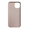 iLike Funda de silicona y plástico Eco Print Design para Apple iPhone 14 beige