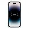 iLike Funda de silicona y plástico Eco Print Design para Apple iPhone 14 Pro Max negra