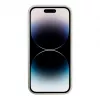 iLike Funda de silicona y plástico Eco Print Design para Apple iPhone 14 Pro blanca