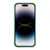 iLike Funda de silicona y plástico Eco Print Design flor para Apple iPhone 14 Pro verde