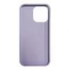 iLike Funda de silicona y plástico Eco Print Design flor para Apple iPhone 14 Pro lila