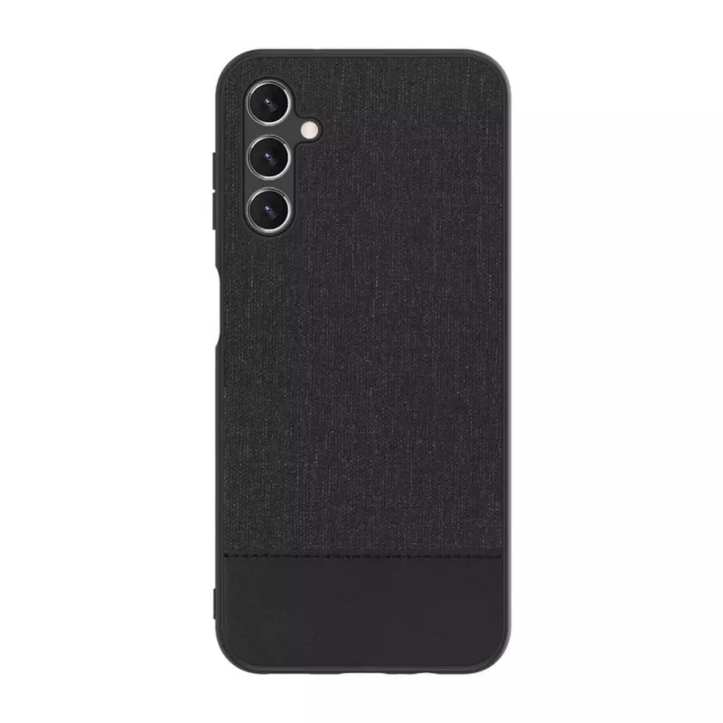 iLike Trasera de piel sintética para Samsung Galaxy A14 5G negra