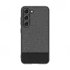 iLike Samsung Galaxy S23 Plus Funda Trasera de Cuero Sintético Gris