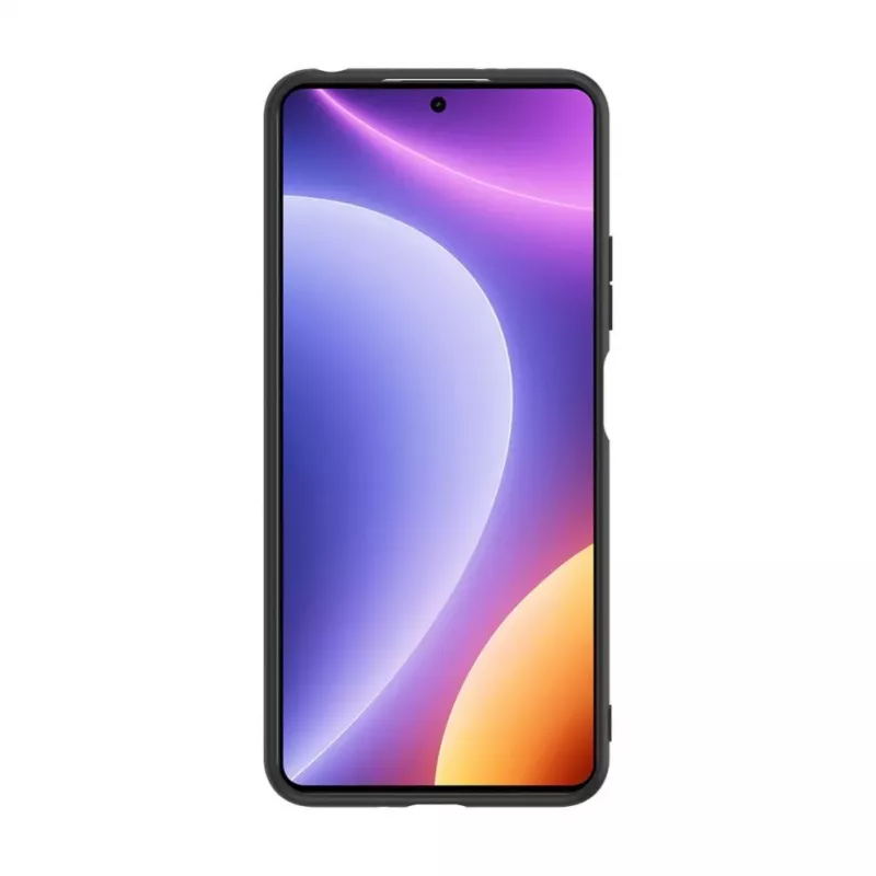 iLike Xiaomi Redmi Note 12 / Poco X5 Funda Trasera de Cuero Sintético Negra