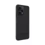 iLike Xiaomi Redmi Note 12 / Poco X5 Funda Trasera de Cuero Sintético Negra