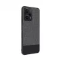 iLike Xiaomi Redmi Note 12 / Poco X5 Funda Trasera de Cuero Sintético Gris