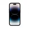 iLike Apple iPhone 14 Pro Funda Trasera de Cuero Sintético Negra