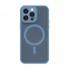 Evelatus Funda Híbrida para Apple iPhone 13 Pro con MagSafe y Protección de Cámara PC+TPU Azul Claro