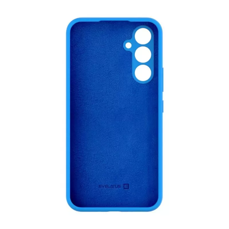 Evelatus Funda de Silicona Premium Soft Touch para Samsung Galaxy A54 Azul